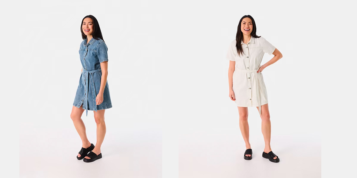 Kmart shop denim dress